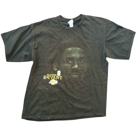 90s Vintage Kobe Bryant big face Lee Sport Large